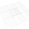 Ekena Millwork Large Genoa Decorative Fretwork Wall Panels in Architectural Grade PVC, 23 3/8"W x 23 3/8"H x 3/8"T WALP24X24GNA - alternate 2